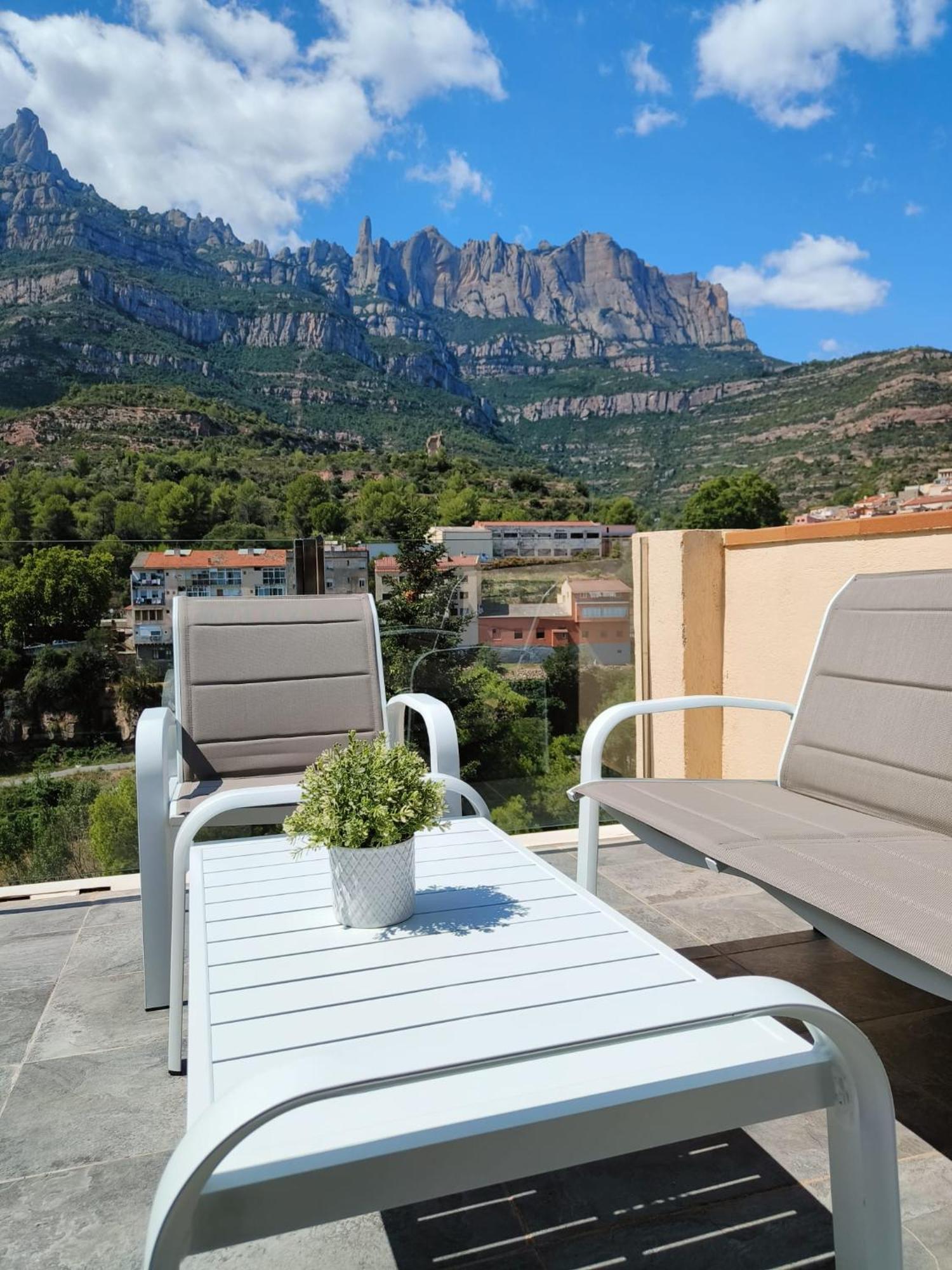 Alojamiento En Montserrat- Montserrat Paradise Apartament Monistrol de Montserrat Luaran gambar